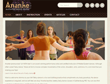 Tablet Screenshot of anankedance.com